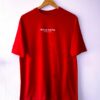 Camiseta roja regular fit «ROJO CAPO» inspirada en América