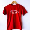 Camiseta roja NIÑO/A «AMÉRICA 19-27» inspirada en América