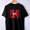 Camiseta negra regular fit «Rojo Capo 1927» inspirada en América