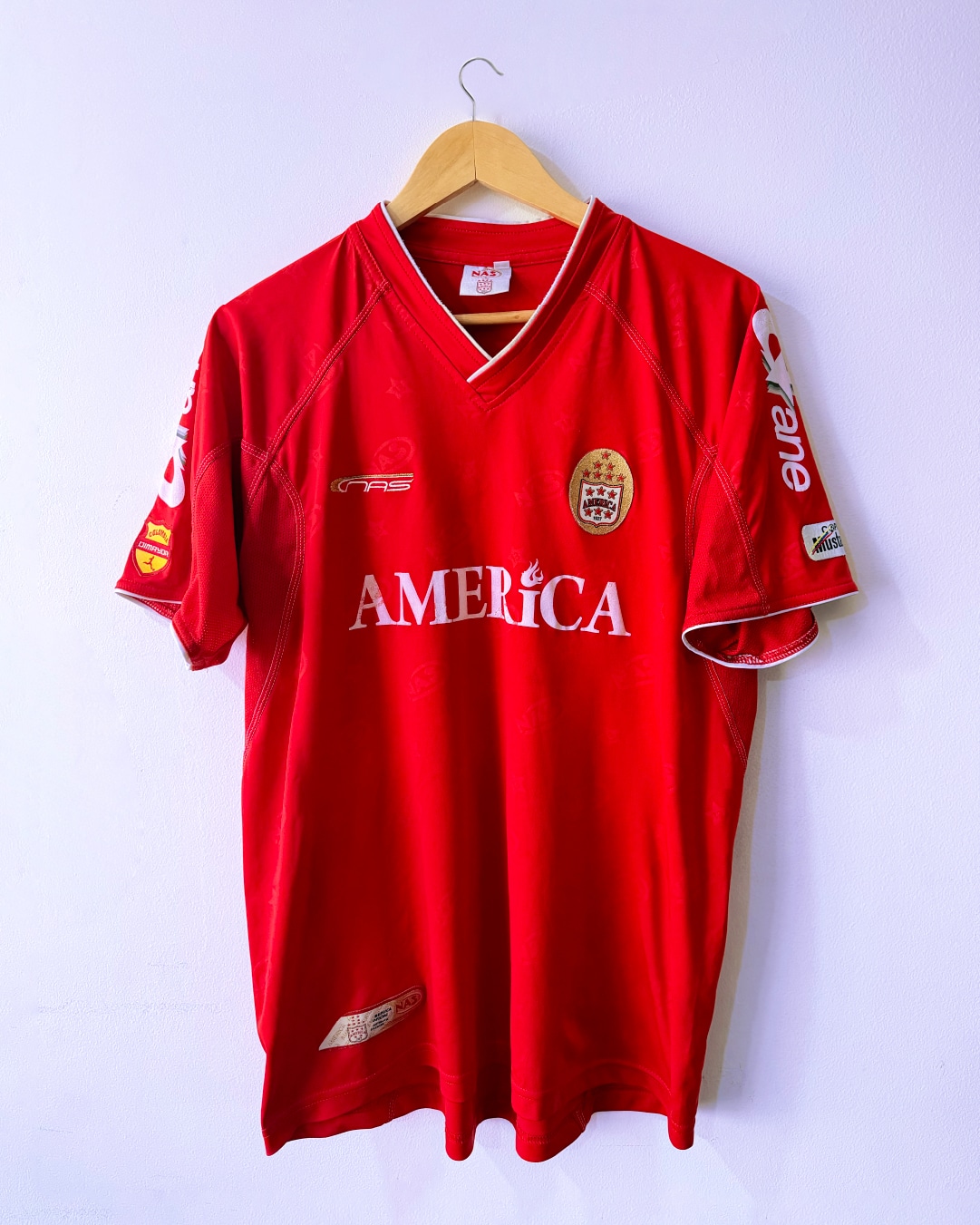 Camiseta ORIGINAL NAS 2009 América de Cali [USADA 9/10] Talla L