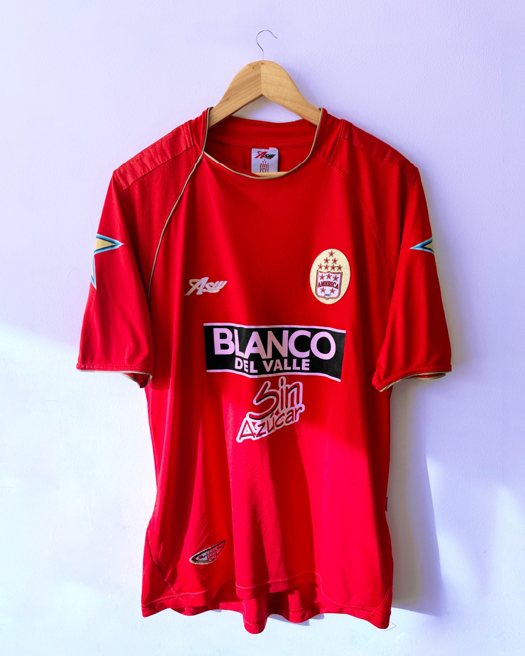 Camiseta ORIGINAL ASW 2008 América de Cali [USADA 10/10] Talla XL