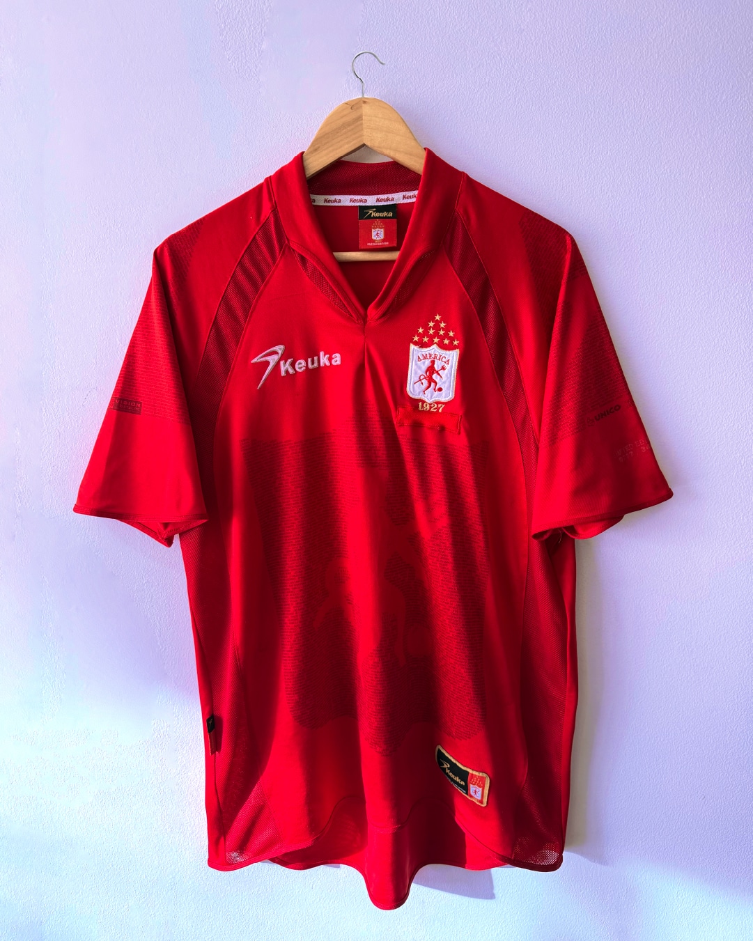 Camiseta edición especial ORIGINAL KEUKA 2006 América de Cali [USADA 9/10] Talla L