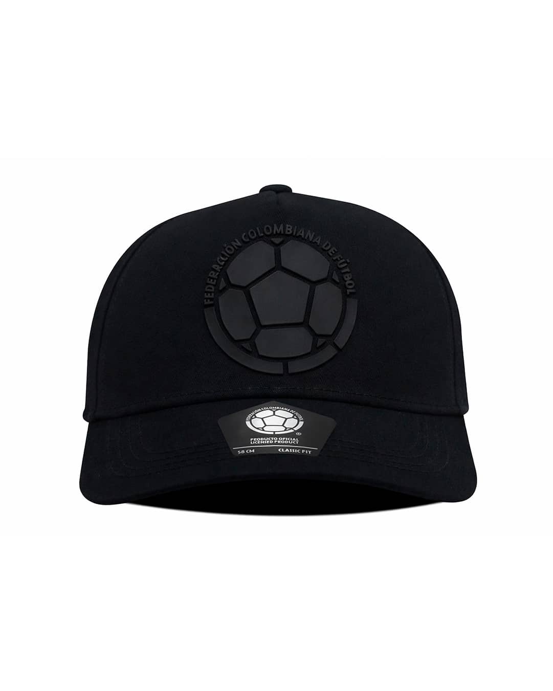 Gorra ORIGINAL FCF Selección Colombia - ALL BLACK - Imagen 3