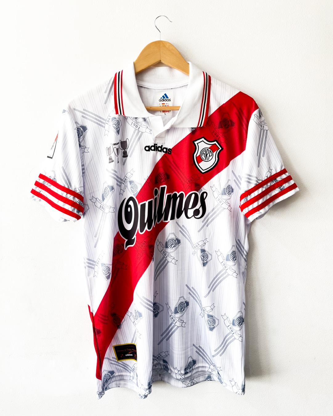 Camiseta retro River Plate 1997